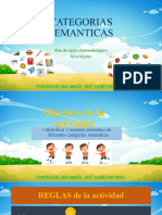 Categorias Semanticas