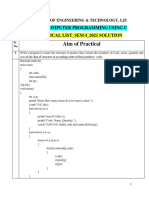 C Ipe Practicals Solution