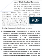 Distribution Design Issues