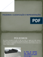 Poliedros - Classificação e Representações