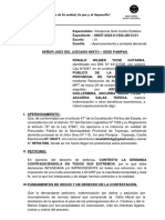 Contestacion Sobre Daño Moral Fam. Ascurra Salas