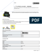 Surge Protection Device - TT-2-PE/S1-M-24DC - 2920638: Key Commercial Data