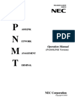 PNMT (Pasolink) Operation Manual