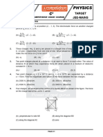 Student Copy. DPP No. 24 Electrostatics