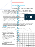 Nucléaire Série D'exercices + Notes