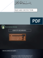 Earthquake Detector Final PPT Slides