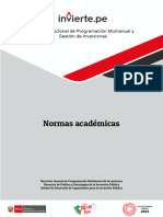 Normas Académicas - 001