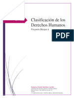 Clasificación de Los Derechos Humanos