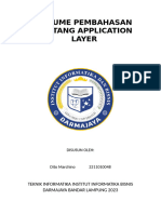 Resume Pembahasan Application Layer