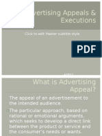 Advertising Appeals & Executions