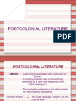 Post Colonial Literature