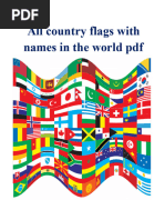 All Country Flags With Names in The World PDF