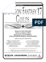 GURPS Dungeon Fantasy 17 - Guilds