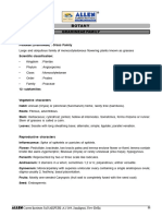 Botany - Gramineae Family