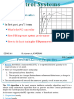 09 PID Control + Compensators