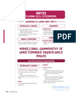 Plasma Cell Dyscrasias Notes - Diagrams & Illustrations - Osmosis