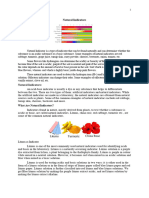 Practical No 10 - Natural Indicators