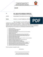 Requerimiento de Consultor