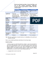 Specifications of Ductile Iron Pipes and Carbon Steel Pipes - en - 01