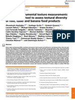 Review of Instrumental Texture Measurements As Phenotypic Tool To Assess Textural