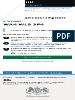 Wa4 Wls 3F4: Details To Give Your Employer