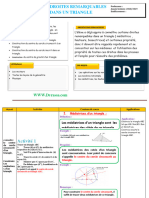 Droites Remarquables Dans Le Triangle Fiches Pedagogiques Maths 2AC PDF 2