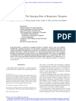 Lung Ultrasound-The Emerging Role of Respiratory Therapists