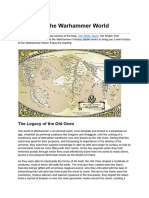 History of The Warhammer World