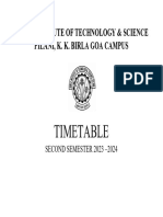 Time Table Sem 2 23-24-8 Jan 24