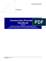 Construction Procedures Handbook