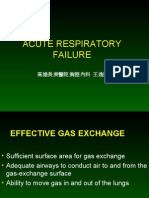 Acute Respiratory Failure For Student