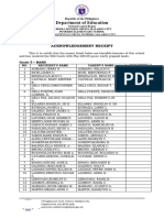 5-Mars Acknowledgement-Receipt