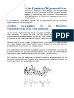 Aplicaciones de Las Funciones Trigonométricas