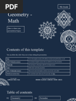 Geometry - Math - 9th Grade by Slidesgo