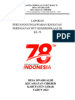 LPJ Kegiatan Peringatan Hut Ri 73