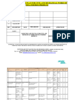 CIVIL Inspection & Test Plan