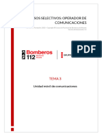 Tema 3 Speis Unidad Móvil Comunicaciones Cpba