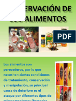 Conservacion de Alimentos