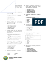 Science - Grade 5 - Test Questions