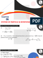 Rotational Motion - Short Notes - (Arjuna NEET 2023)