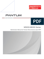 Pantum M5000-6000 Series Maintain Manual - EN