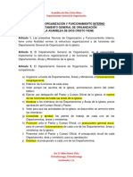 00 Normas de Organización y Funcionamiento Interno Asamblea de Dios Cristo Viene 2022 (Aprobado)