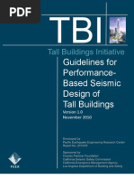 Guidelines For Seismic Performance of Tall Buildings