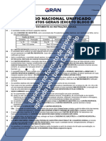 Concurso Nacional Unificado: Conhecimentos Gerais (Exceto Bloco 8)