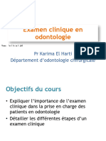 Examen Clinique en Odontologie