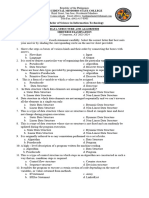 Data Structure Midterm Exam Ay 2023-2024