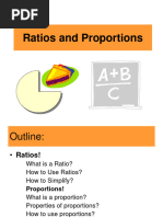 Ratios and Proportions