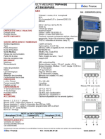 Catalogue Zelec France 2022 p58 Compteur Denergie Multi Mesures Tri Direct 80 A Communicant