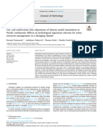 Uni - and Multivariate Bias Adjustment of Climate Model Simulations in