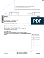 November 2011 (v2) QP - Paper 3 CIE Biology IGCSE